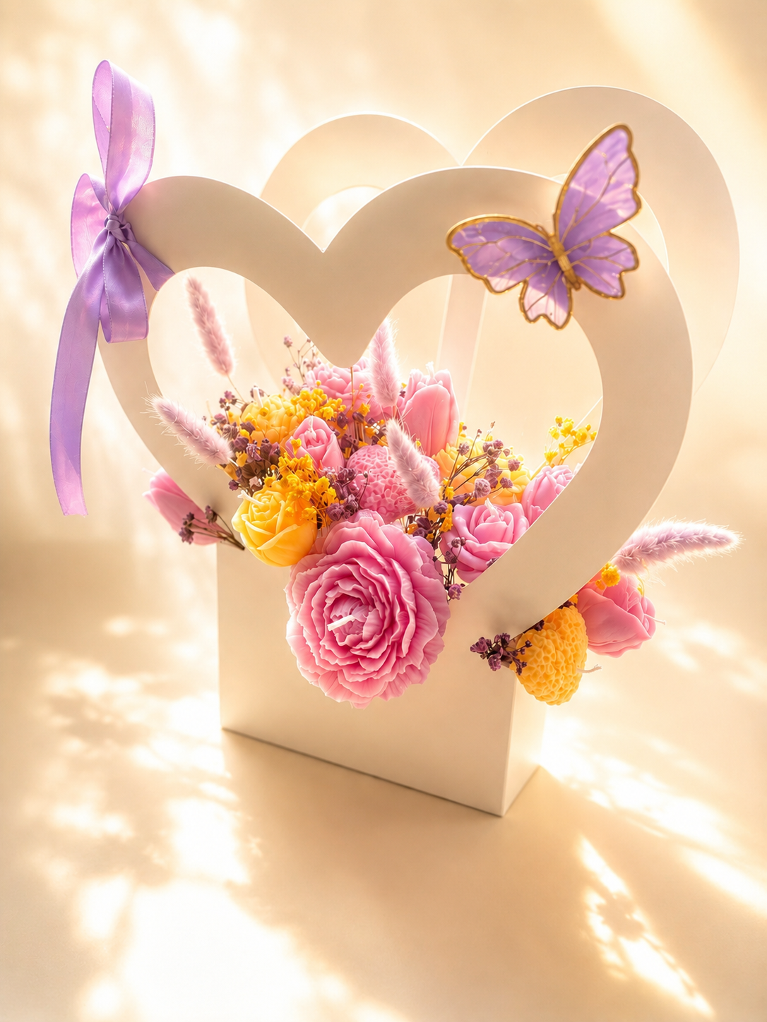 Coeur Fleuri Éternel